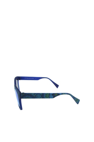 Lunettes de soleil femme Verres effet miroir - Catégorie 2 - Eyeye - Bleu et vert