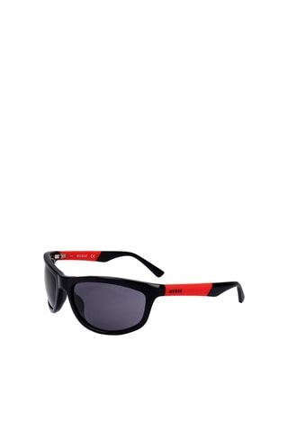 Lunettes de soleil homme - Catégorie 3 - Guess - Gris, noir et rouge