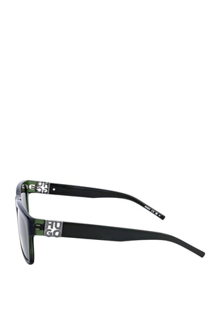 Lunettes de soleil homme - Catégorie 3 - Hugo - Noir, vert et gris