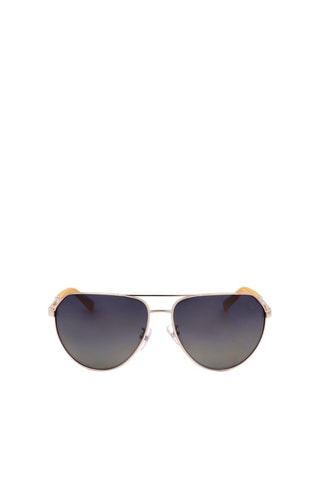 Lunettes de soleil polarisées homme - Catégorie 3 - Timberland - Doré, noir et orange