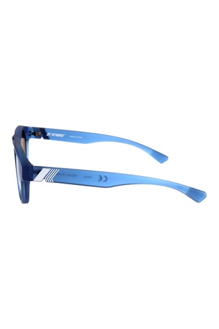 Lunettes de soleil homme Catégorie 3 - Kway - Bleu et marron