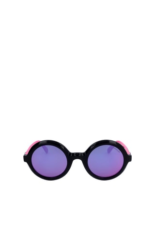 Lunettes de soleil femme - Catégorie 3 - Moncler - Noir, rouge et rose
