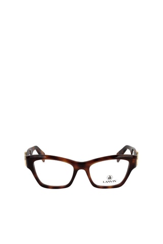 Lunettes de vue femme - Lanvin - Doré et marron