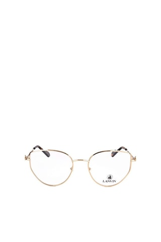 Lunettes de vue femme - Lanvin - Noir et doré