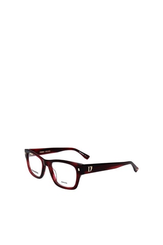 Lunettes de vue femme - Dsquared2 - Noir et rouge