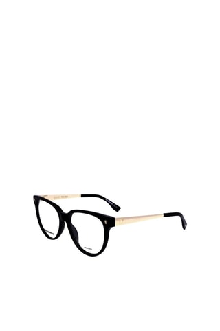 Lunettes de vue femme - Dsquared2 - Noir et doré