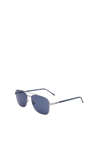 Lunettes de soleil homme - Catégorie 3 - Hugo - Bleu et gris