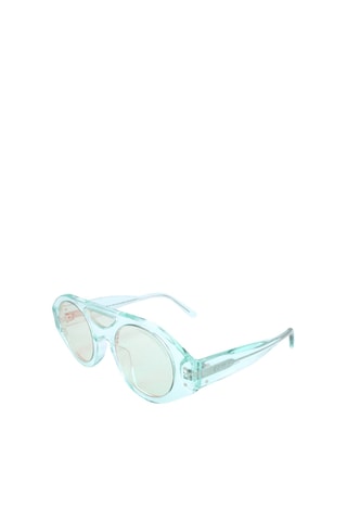 Lunettes de soleil femme - Catégorie 1 - Calvin Klein 205W39NYC - Bleu et vert