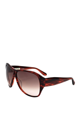 Lunettes de soleil femme Olivia - Catégorie 3 - Derek Lam - Noir, rouge et marron