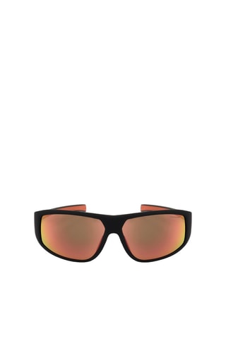 Lunettes de soleil mixte - Verres effet miroir - Catégorie 3 - F1 Eyewear Gold Collection - Noir, rouge, marron et orange
