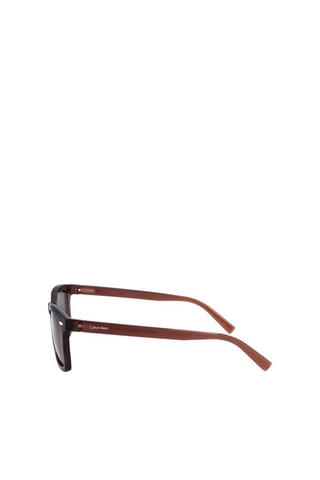 Lunettes de soleil homme - Catégorie 3 - Calvin Klein Collection - Argenté, gris et marron