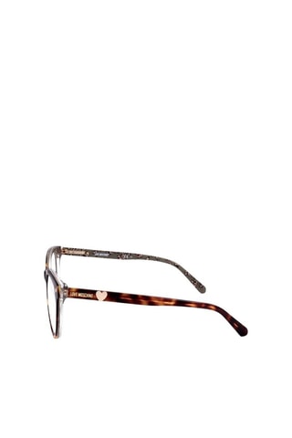 Lunettes de vue femme - Love Moschino - Noir et marron