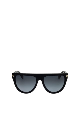 Lunettes de soleil femme - Catégorie 3 - Marc Jacobs Runway - Gris et noir