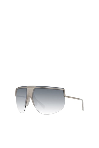 Lunettes de soleil femme - Catégorie 3 - Max Mara - Argenté et gris