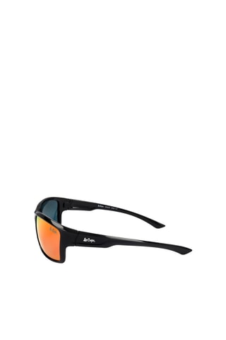 Lunettes de soleil polarisées mixte - Verres effet miroir - Catégorie 3 - Lee Cooper - Noir et rouge