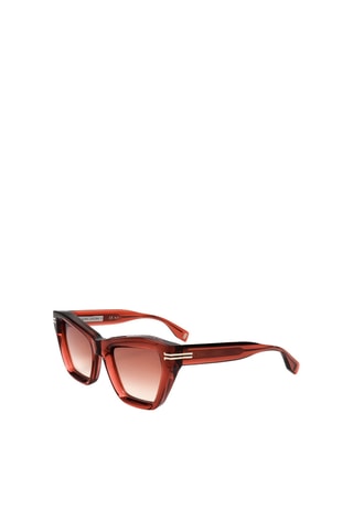 Lunettes de soleil femme - Catégorie 2 - Marc Jacobs Runway - Marron et rose