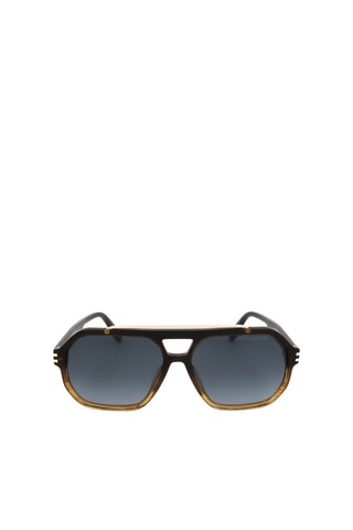 Lunettes de soleil homme - Catégorie 3 - Marc Jacobs - Noir et marron