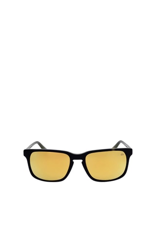 Lunettes de soleil polarisées homme - Verres effet miroir - Catégorie 3 - Quiksilver - Noir
