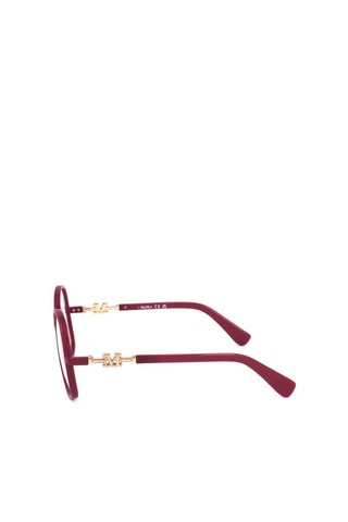 Lunettes de vue femme - MaxMara - Rose et doré