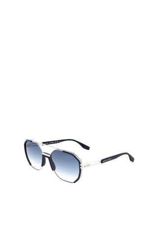 Lunettes de soleil homme - Catégorie 2 - Marc Jacobs - Bleu et argenté
