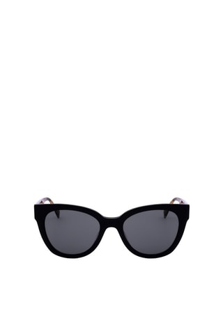 Lunettes de soleil femme - Catégorie 3 - Tommy Hilfiger - Noir et marron