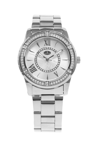 Stalen Quartz Horloge - Zilverkleurig
