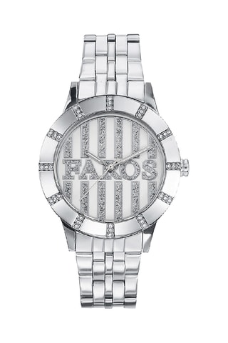 Stalen Quartz Horloge - Zilverkleurig