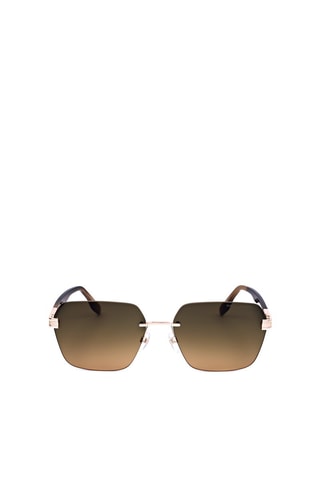Lunettes de soleil homme - Catégorie 3 - Marc Jacobs - Marron et argenté