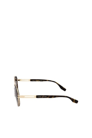 Lunettes de soleil homme - Catégorie 2 - Marc Jacobs - Noir, vert et doré