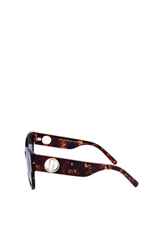 Lunettes de soleil femme - Catégorie 2 - Marc Jacobs - Bleu et marron