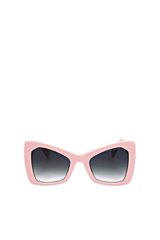 Lunettes de soleil femme - Catégorie 3 - Marc Jacobs - Rose, argenté et gris
