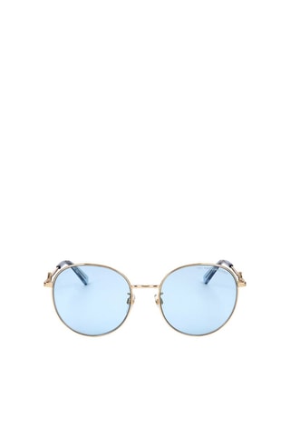Lunettes de soleil femme -  Catégorie 1 - Marc Jacobs - Bleu et doré