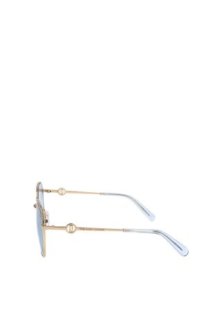 Lunettes de soleil femme -  Catégorie 1 - Marc Jacobs - Bleu et doré