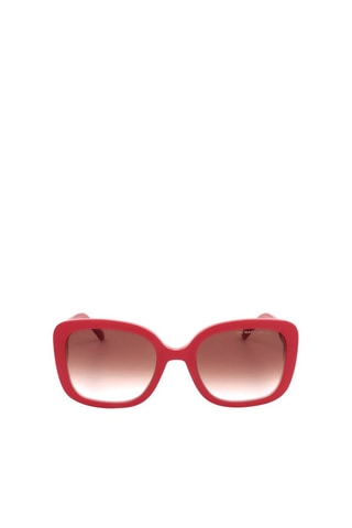 Lunettes de soleil femme - Catégorie 3 - Marc Jacobs - Rouge et marron