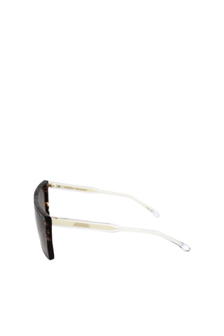 Lunettes de soleil femme - Catégorie 2 - Isabel Marant - Blanc et marron