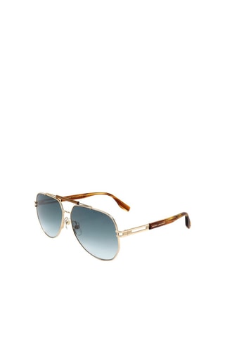Lunettes de soleil homme - Catégorie 2 - Marc Jacobs - Bleu, doré et marron