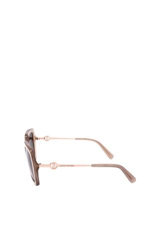 Lunettes de soleil femme - Catégorie 3 - Marc Jacobs - Beige et marron