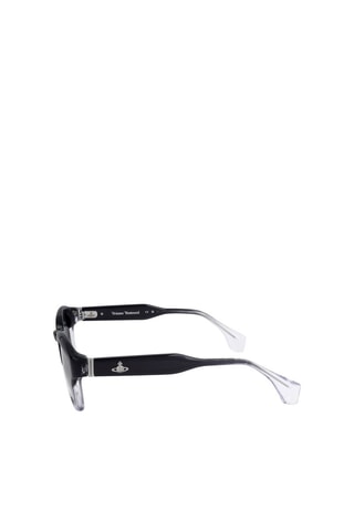 Lunettes de soleil femme - Catégorie 3 - Vivienne Westwood - Blanc, noir et gris