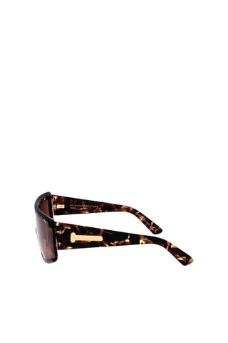 Lunettes de soleil mixte - Catégorie 3 - Retrosuperfuture - Marron et noir