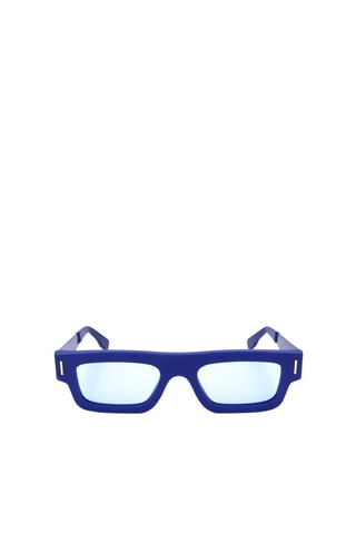 Lunettes de soleil homme - Catégorie 1 - Retrosuperfuture - Bleu et jaune