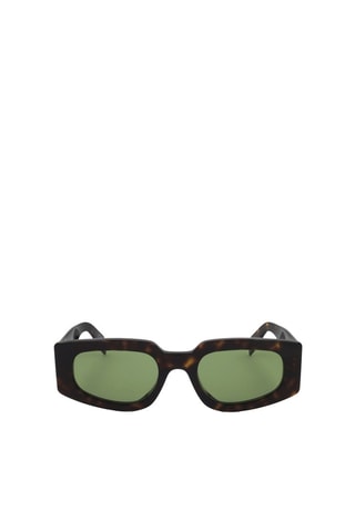 Lunettes de soleil femme - Catégorie 2 - Retrosuperfuture - Vert et marron