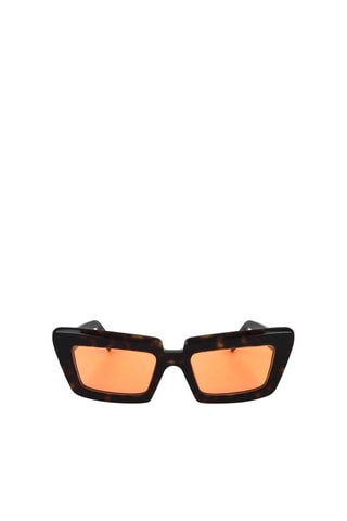 Lunettes de soleil mixte - Catégorie 2 - Retrosuperfuture - Marron et noir