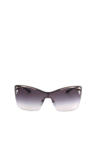 Lunettes de soleil femme - Catégorie 2 - Bulgari - Rose, doré et gris
