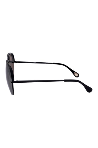 Lunettes de soleil homme - Catégorie 3 - Ann Demeulemeester by Linda Farrow - Gris et noir
