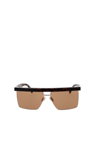 Lunettes de soleil femme - Catégorie 2 - Max Mara - Noir et marron