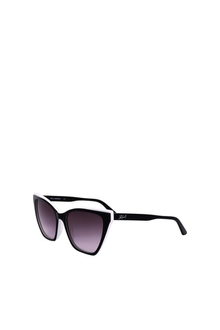 Lunettes de soleil femme - Catégorie 2 - Karl Lagerfeld - Blanc et noir