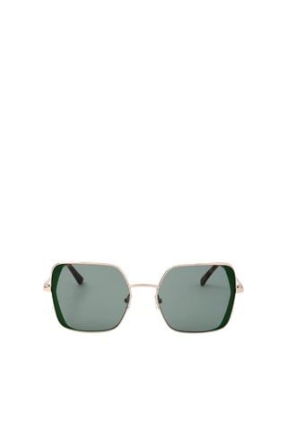 Lunettes de soleil femme - Catégorie 2 - Karl Lagerfeld - Vert, marron et doré