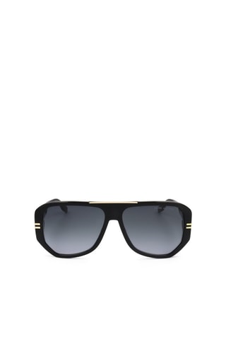 Lunettes de soleil homme - Catégorie 3 - Marc Jacobs - Noir, doré et gris