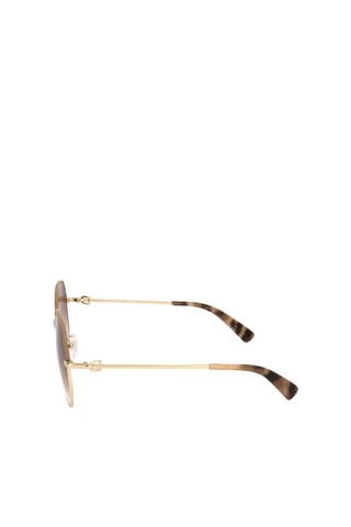 Lunettes de soleil femme - Catégorie 2 - Longchamp - Doré