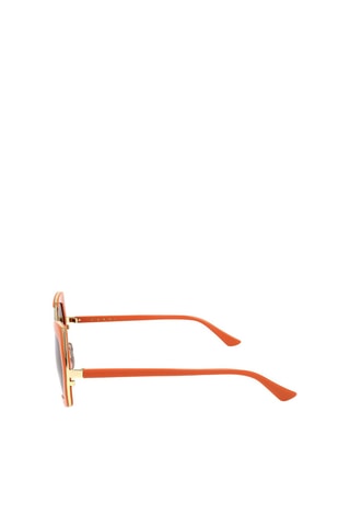 Lunettes de soleil femme - Catégorie 3 - Marni - Marron, orange et doré